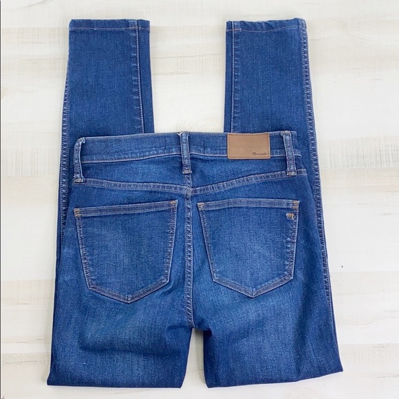 MADEWELL 9" HiRise Skinnies Polly Wash 26” inseam - Picture 14 of 15
